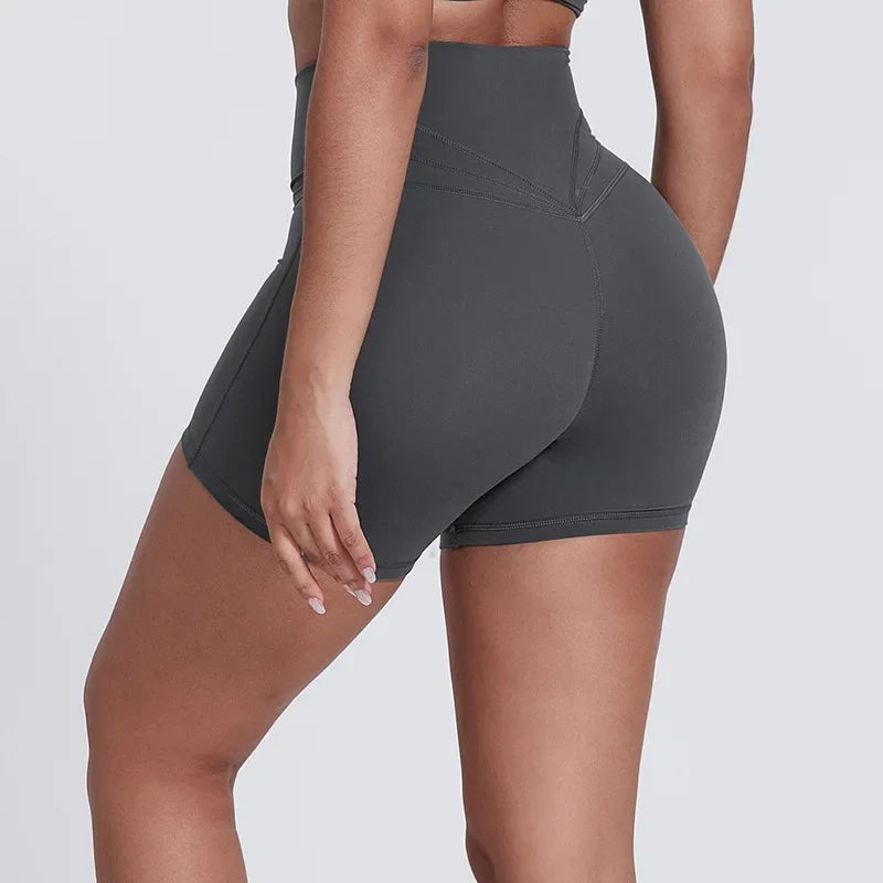 Sculpt peach cross strappy padded front twist yoga bra with quick dry nylon spandex - product image