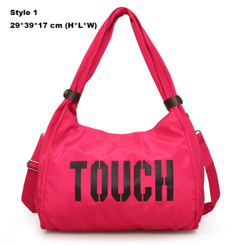 20-35l waterproof nylon women's gym tote shoulder crossbody bag - product image
