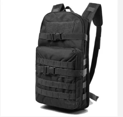 600d nylon softback molle tactical bicycle backpack with multiple compartments - product image