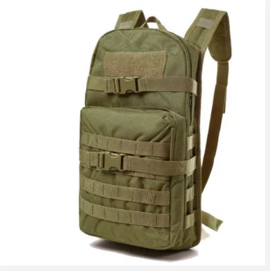 600d nylon softback molle tactical bicycle backpack with multiple compartments - product image