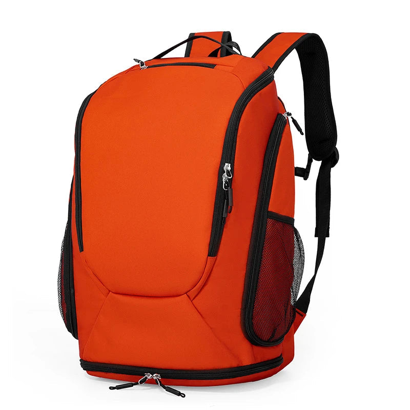 Badminton tennis rackets backpack with dry wet shoe pocket reinforced nylon - product image