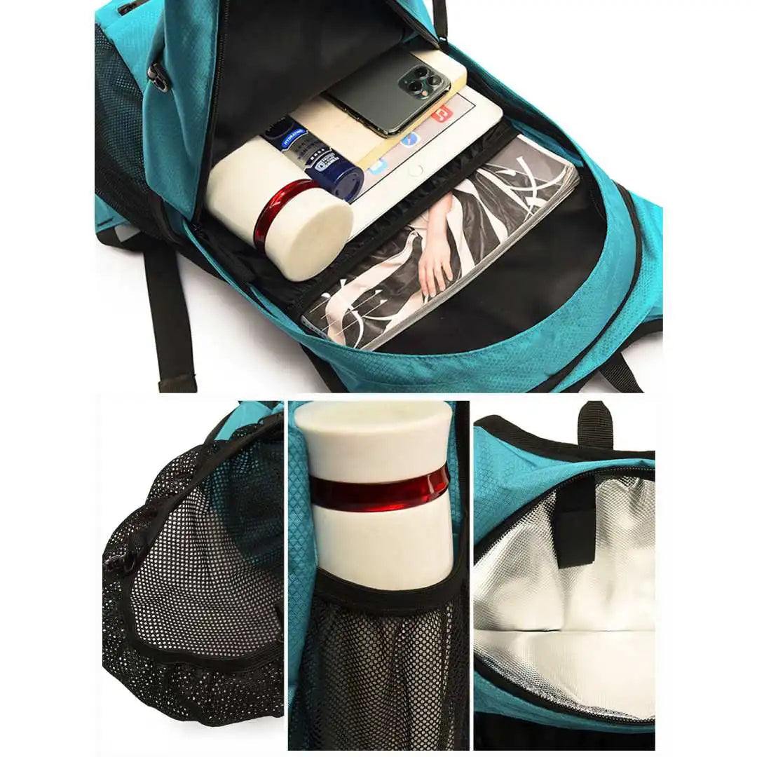 Climbing backpack hydration hiking camping cycling lightweight nylon outdoor bag - product image