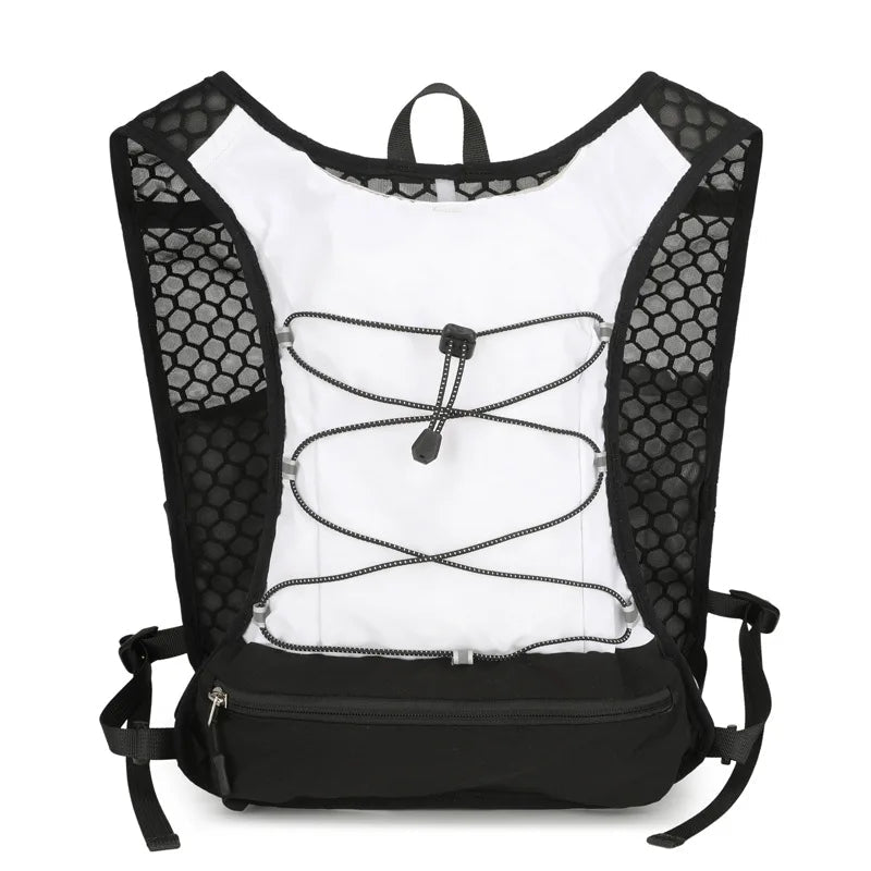 Cycling running vest backpack with hydration system reflective strips nylon - product image