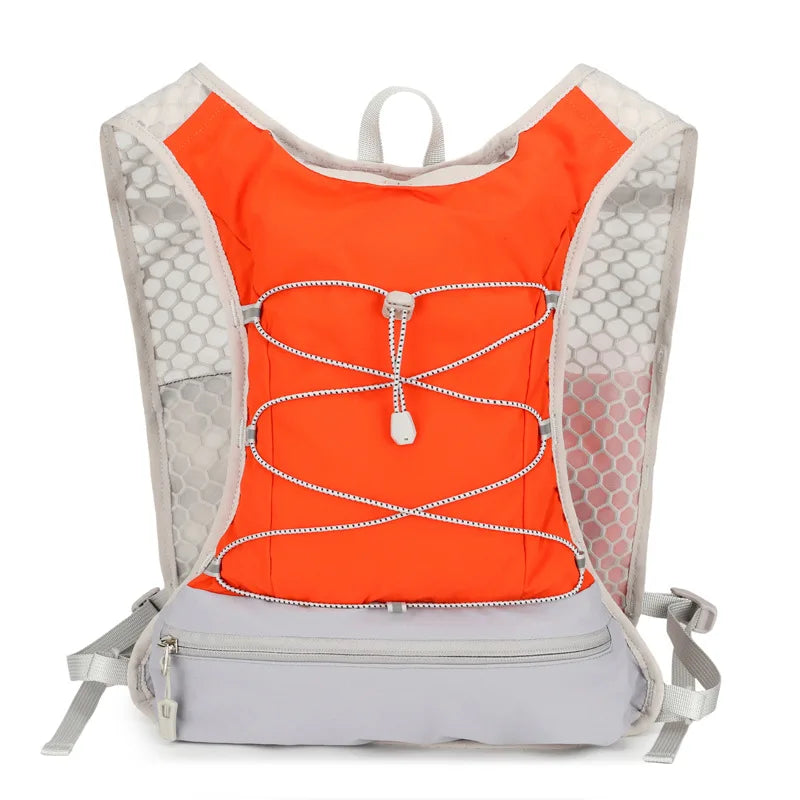 Cycling running vest backpack with hydration system reflective strips nylon - product image
