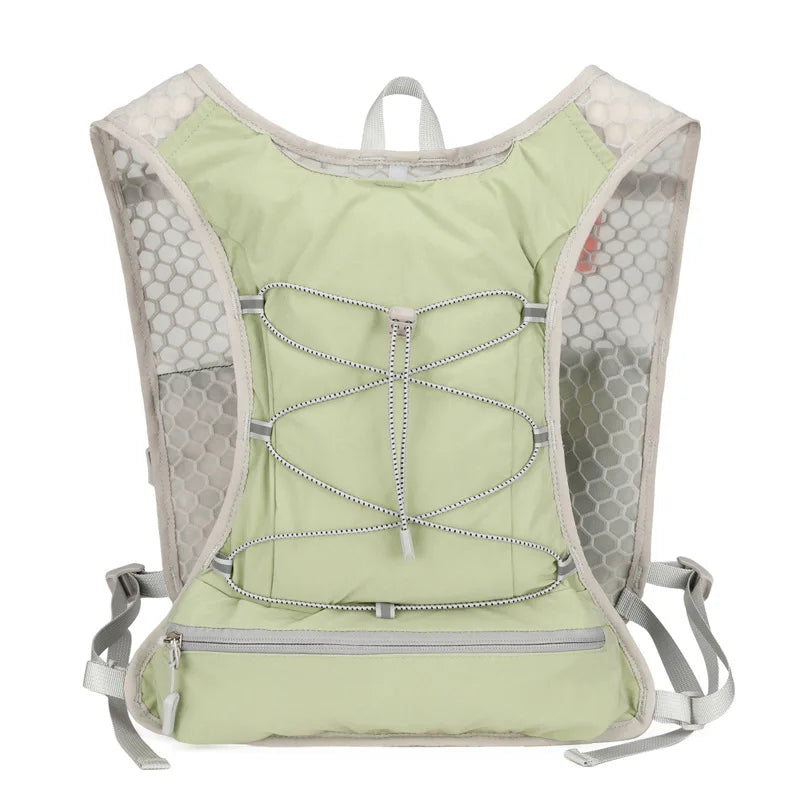 Cycling running vest backpack with hydration system reflective strips nylon - product image