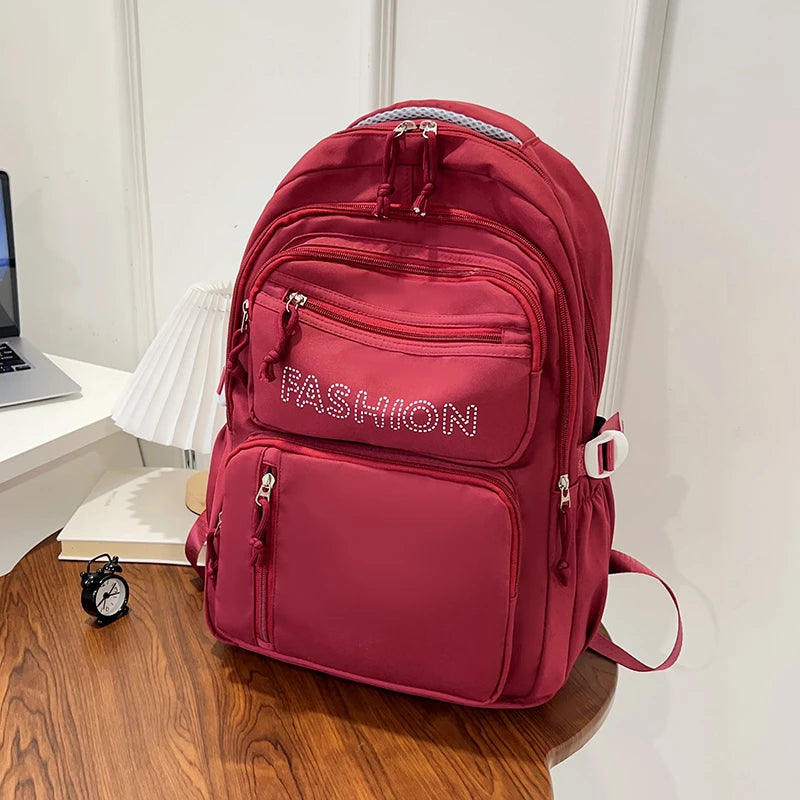 Gym fitness backpack with laptop compartment breathable lightweight nylon - product image