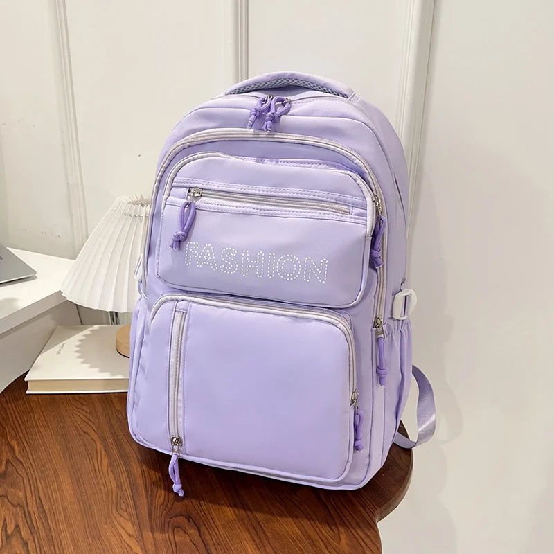 Gym fitness backpack with laptop compartment breathable lightweight nylon - product image