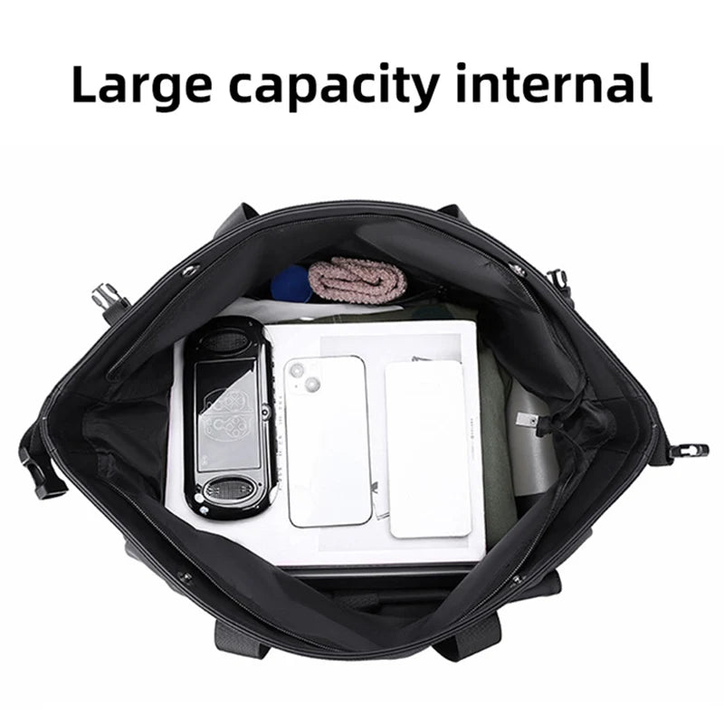 Gym fitness yoga duffel bag with wet dry separation and large laptop compartment - product image