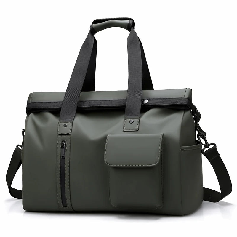 Gym fitness yoga duffel bag with wet dry separation and large laptop compartment - product image