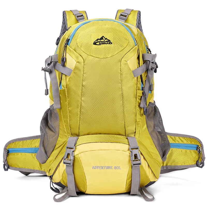 Multi-pocket climbing and travel duffel backpack with shoe compartment and adjustable straps - product image
