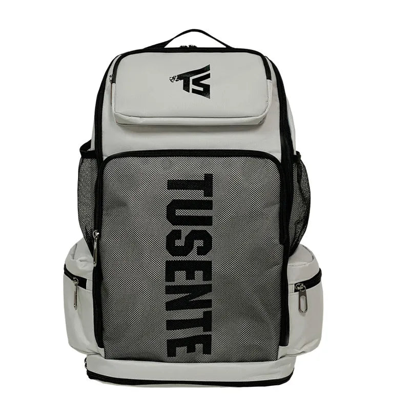 Multi-pocket gym fitness backpack with shoe compartment and water-resistant fabric - product image