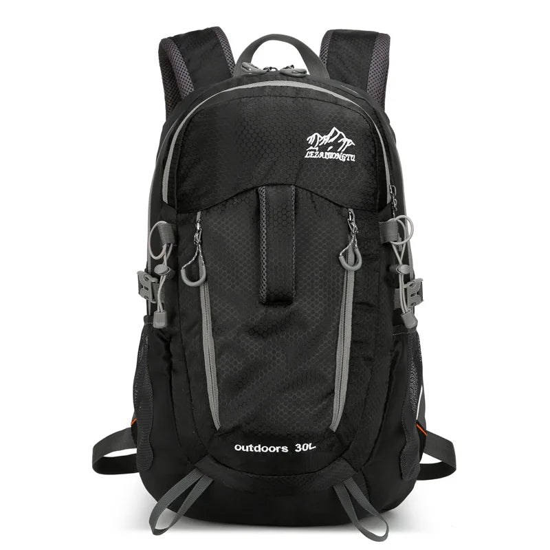Nylon ultralight waterproof softback outdoor sports backpack with multiple pockets - product image