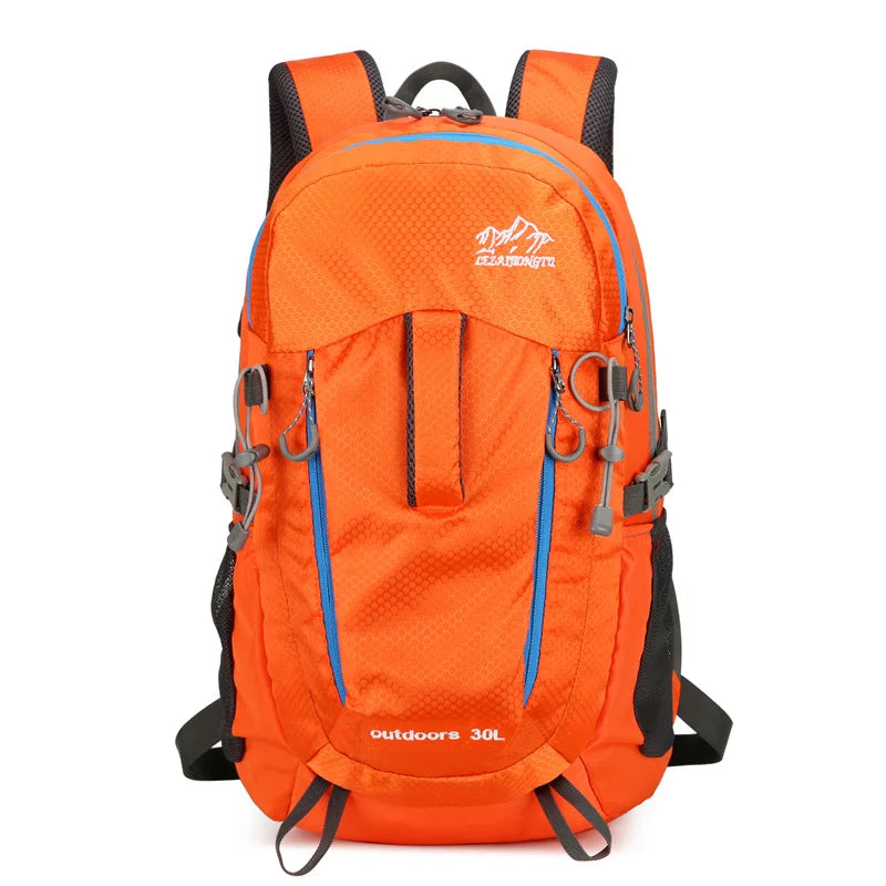 Nylon ultralight waterproof softback outdoor sports backpack with multiple pockets - product image