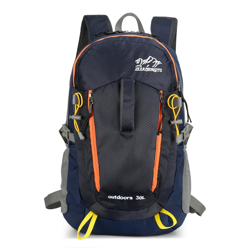 Nylon ultralight waterproof softback outdoor sports backpack with multiple pockets - product image