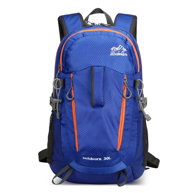Nylon ultralight waterproof softback outdoor sports backpack with multiple pockets - product image