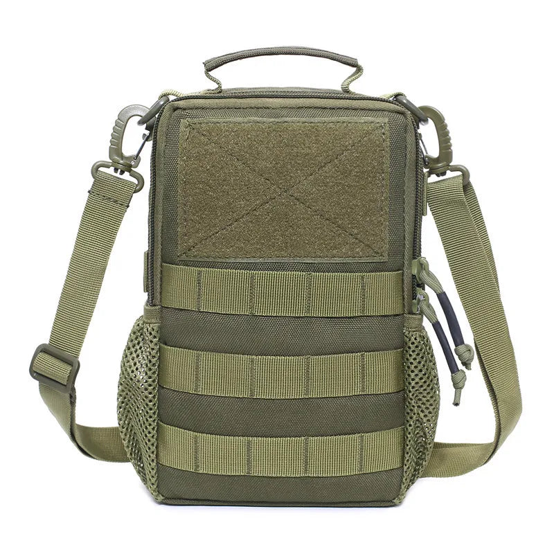 Nylon waterproof molle tactical softback single shoulder bag with large capacity - product image