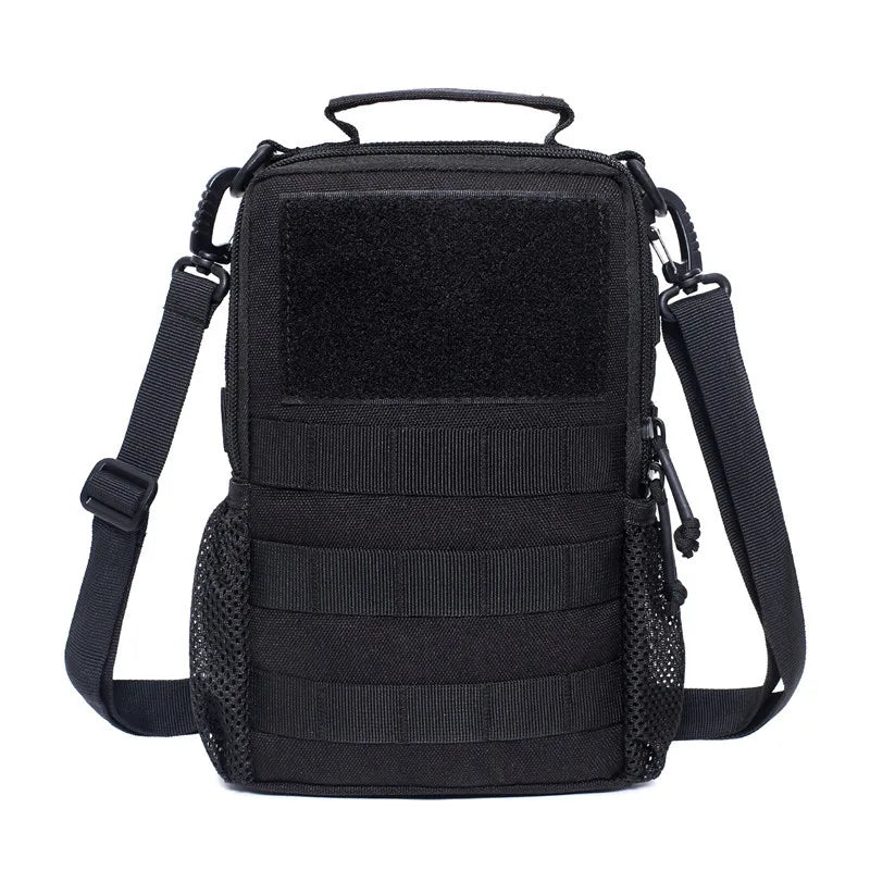 Nylon waterproof molle tactical softback single shoulder bag with large capacity - product image