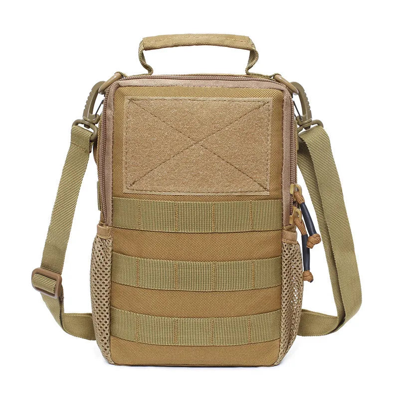 Nylon waterproof molle tactical softback single shoulder bag with large capacity - product image