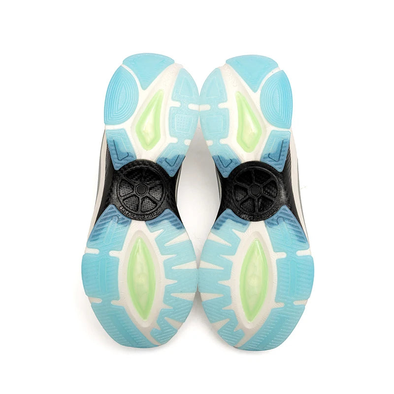 Breathable Mesh Running Shoes With Pu Insole Eva Outsole Torsion Tech - Product Image
