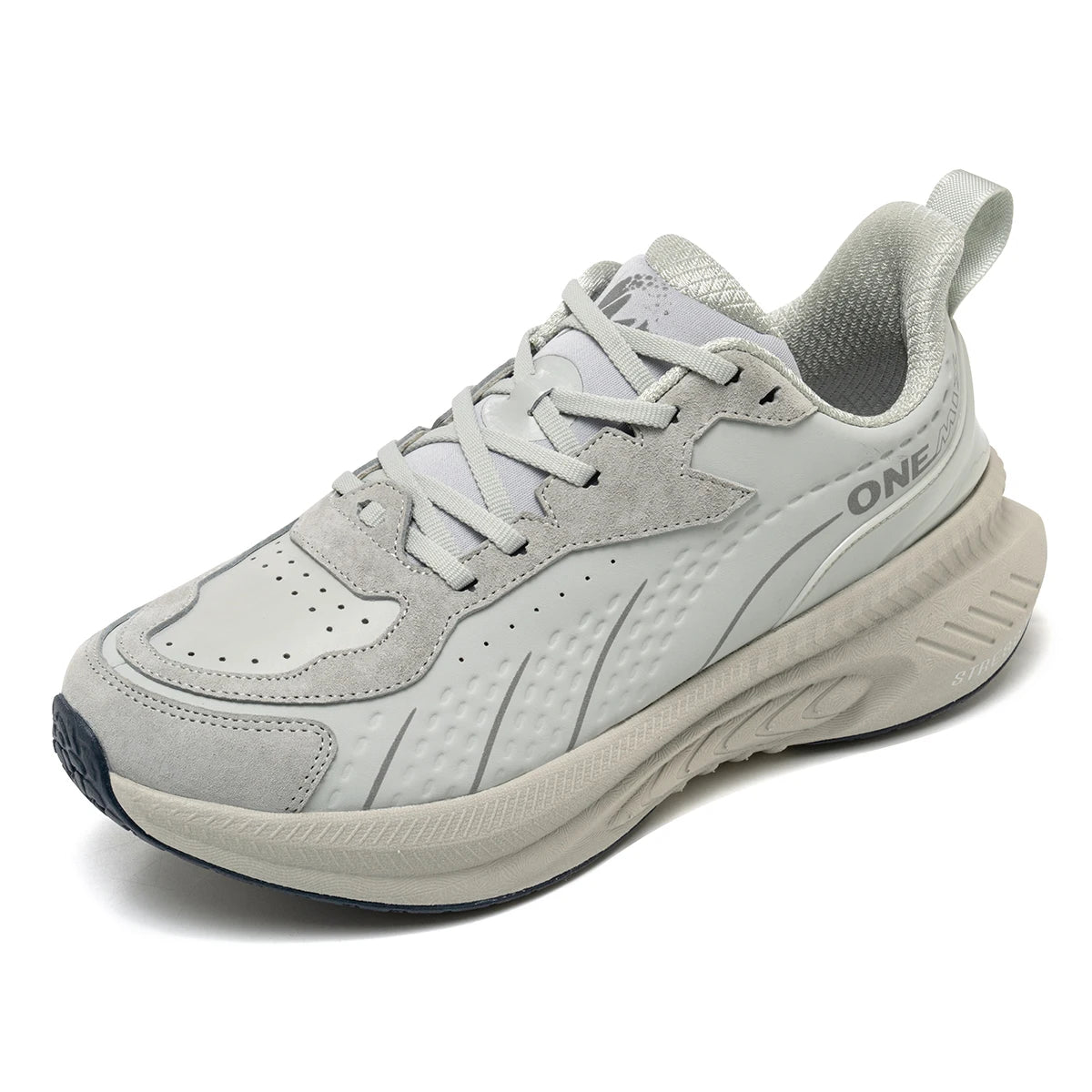 Leather Winter Running Shoes With Pu Insole Rubber Outsole Free Flexible - Product Image