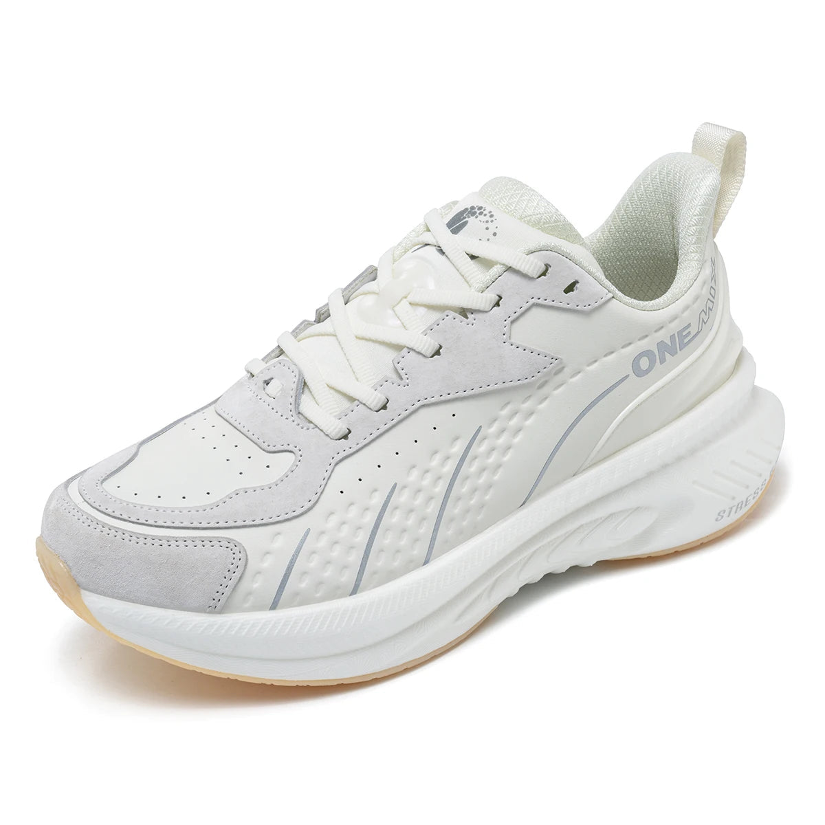 Leather Winter Running Shoes With Pu Insole Rubber Outsole Free Flexible - Product Image