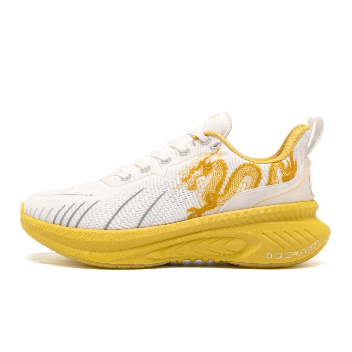 Red Reflective Running Shoes With Pu Insole Rubber Outsole Lunarlite Tech - Product Image