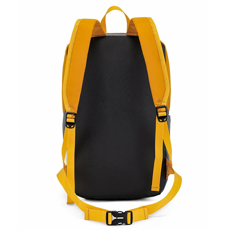 Outdoor sports climbing backpack large capacity drawstring oxford school bag - product image