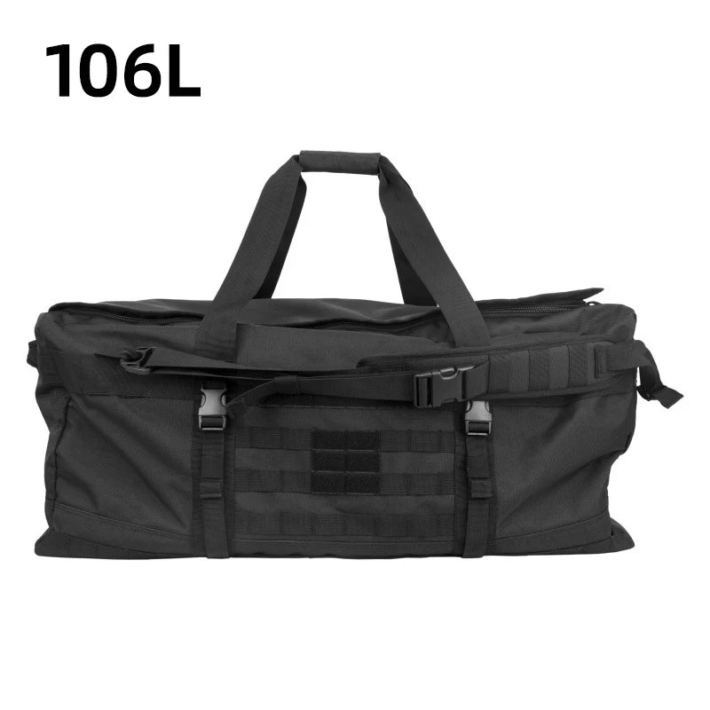 Oxford large capacity multi-compartment gym travel duffel bag for business and camping - product image