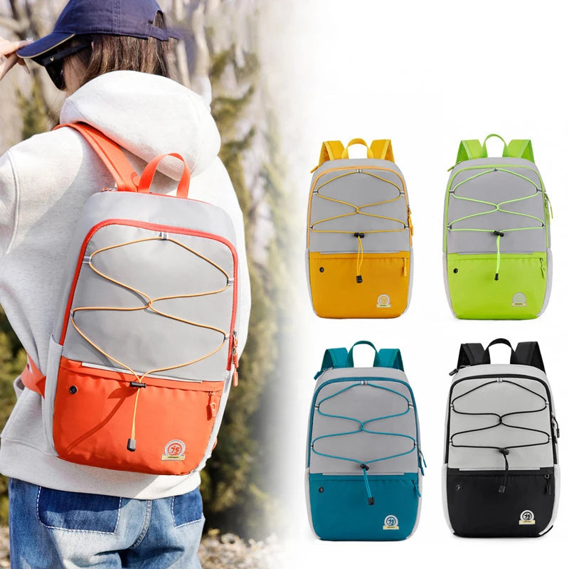Oxford lightweight softback backpack with laptop compartment and reflective strips - product image