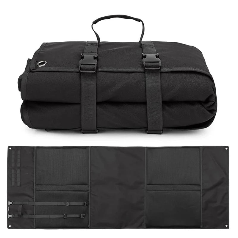 Oxford portable folding camping mat with waterproof oxford fabric and memory cotton - product image