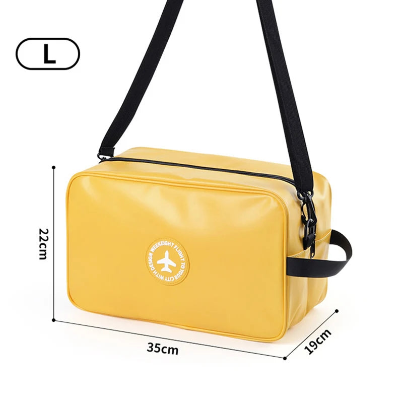 Pu waterproof dry bag with lightweight design and wet/dry separation - product image