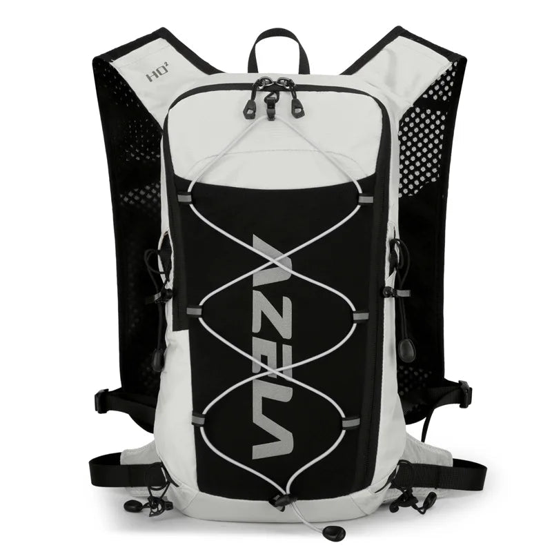 Running hydrating vest backpack with quick drinking system breathable nylon - product image