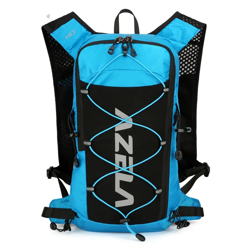 Running hydrating vest backpack with quick drinking system breathable nylon - product image