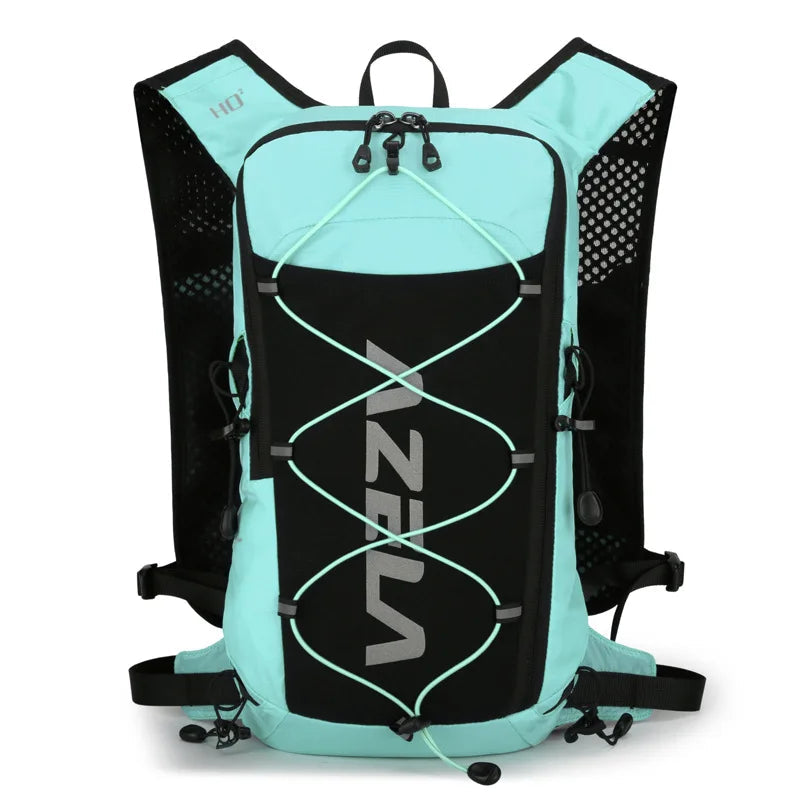 Running hydrating vest backpack with quick drinking system breathable nylon - product image