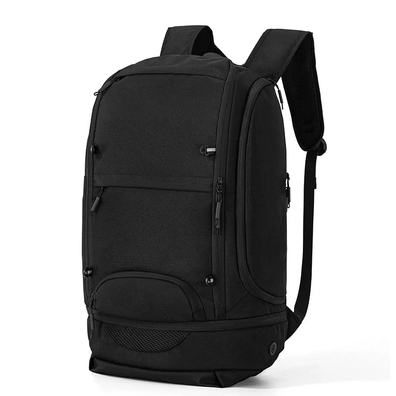 Soccer basketball backpack with shoes compartment laptop storage polyester - product image