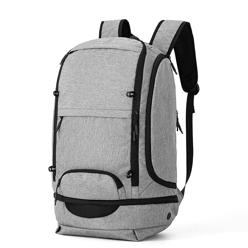 Soccer basketball backpack with shoes compartment laptop storage polyester - product image