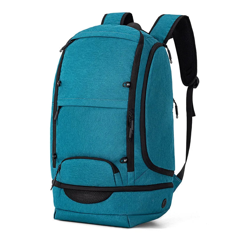 Soccer basketball backpack with shoes compartment laptop storage polyester - product image