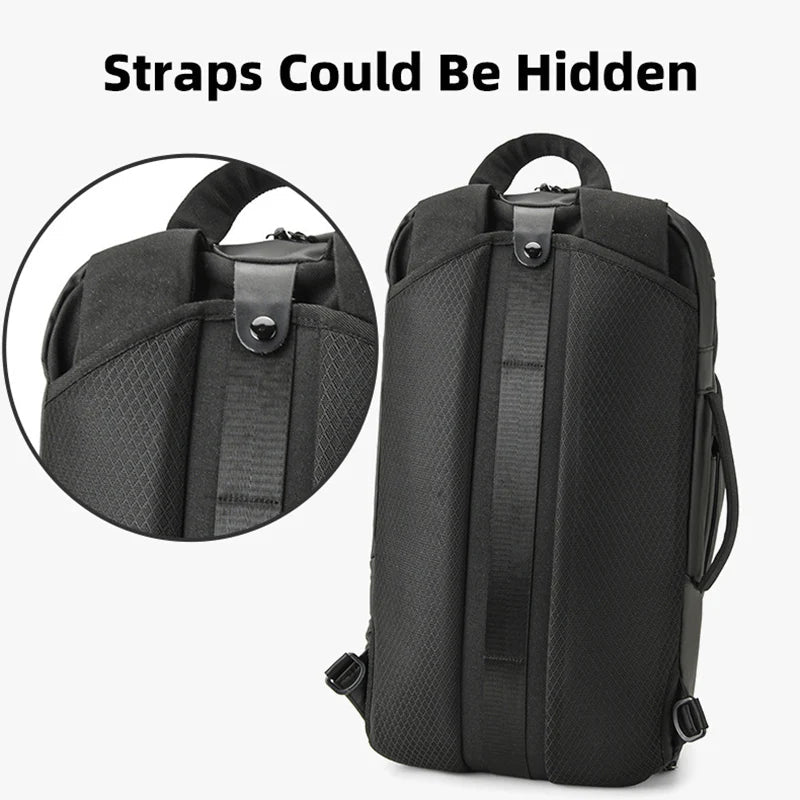 Sports backpack with shoe compartment, dry wet separation and multiple carry options - product image