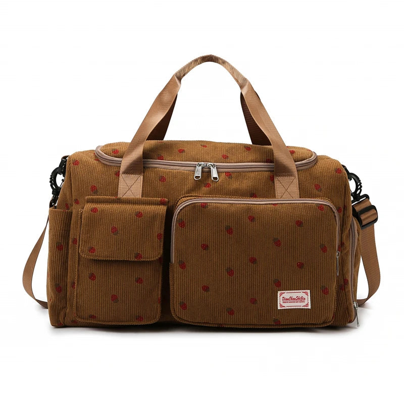 Sports duffel bag with shoe compartment, wet/dry separation and removable shoulder strap - product image