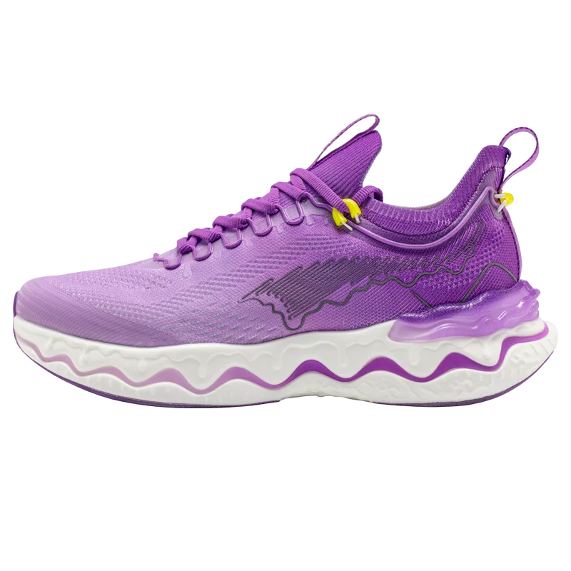 Unisex running shoes lace-up breathable air mesh pu insole rubber outsole lightweight - product image