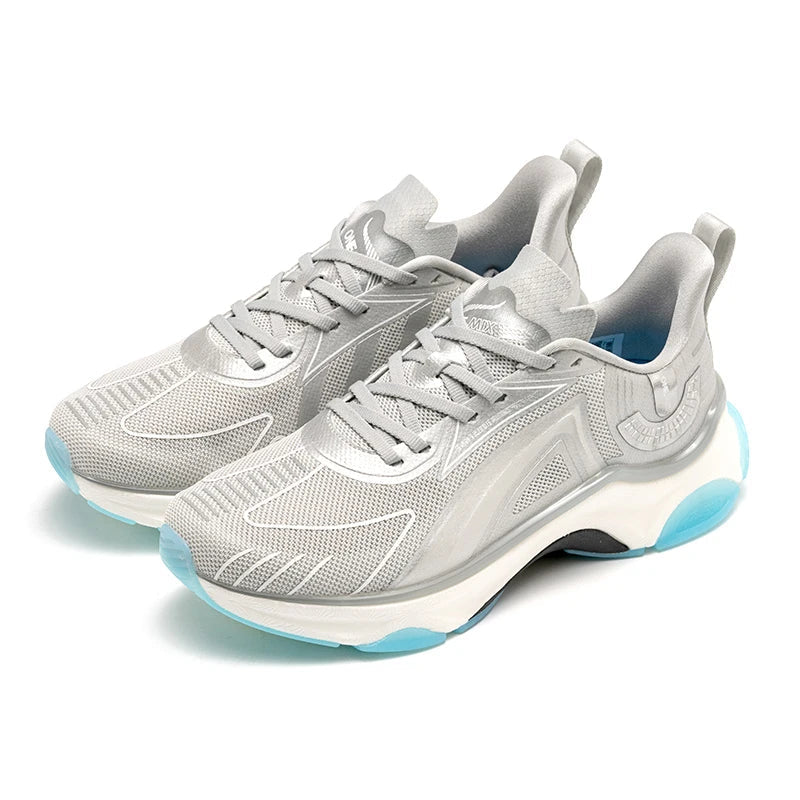 Unisex running shoes lace-up breathable eva outsole height increasing - product image