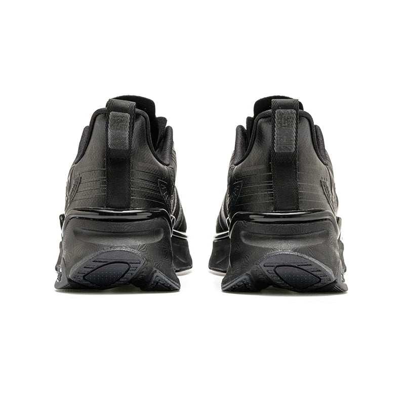 Unisex running shoes lace-up breathable eva outsole height increasing - product image