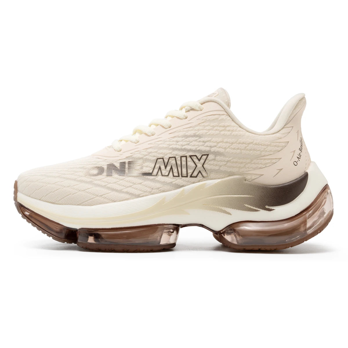 Unisex running shoes lace-up breathable height increasing massage reflective - product image