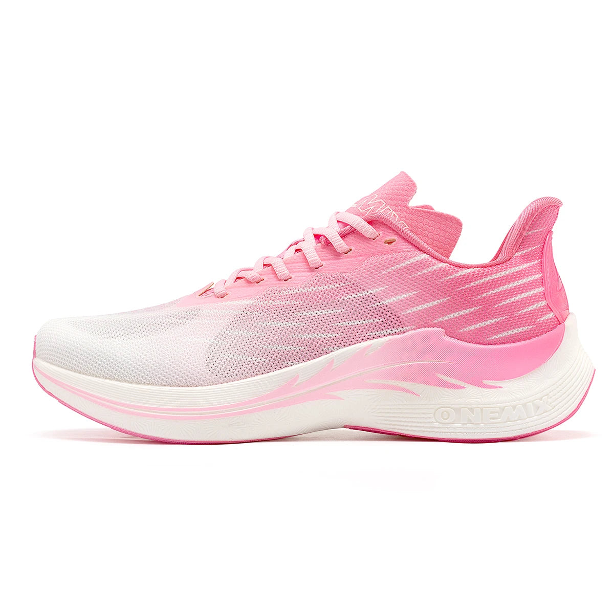 Unisex running shoes lace-up breathable mesh pu insole eva outsole lightweight - product image