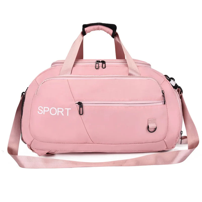 Waterproof fitness gym backpack with large capacity and shoe compartment - product image