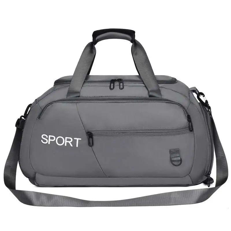 Waterproof fitness gym backpack with large capacity and shoe compartment - product image