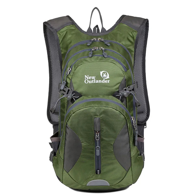 Waterproof nylon softback large capacity multi-pocket outdoor sports camping backpack - product image