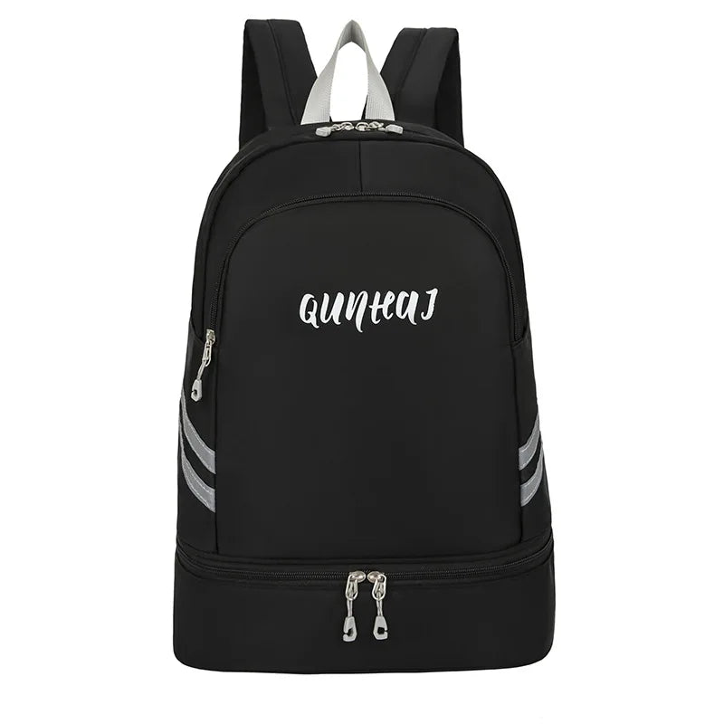 Women’s gym backpack with shoes pocket and dry wet separation for fitness - product image