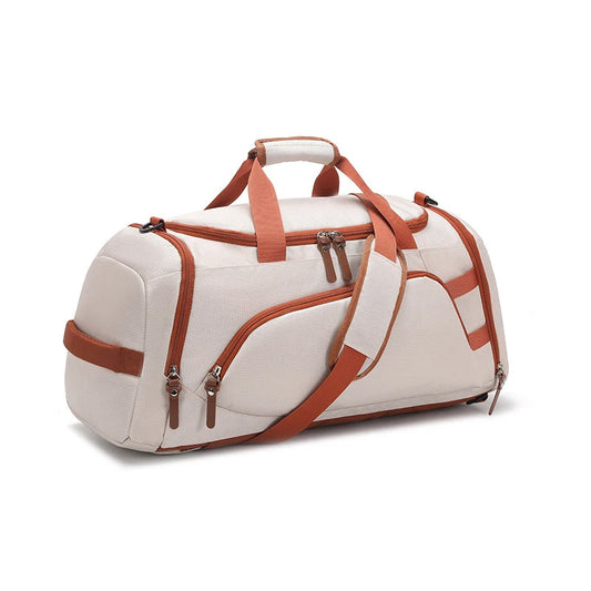20-35L Terylene Gym Fitness Backpack with Shoe and Laptop Compartments