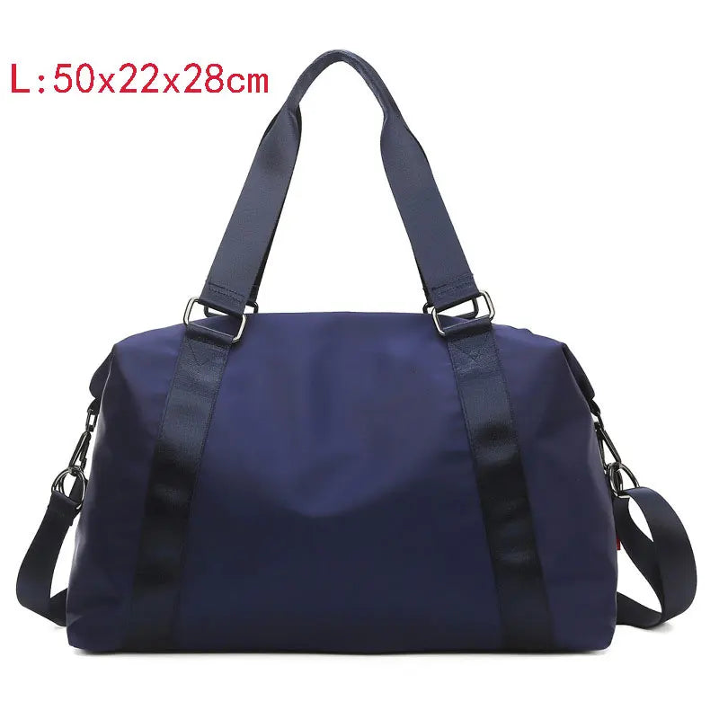 20-35l waterproof nylon outdoor foldable crossbody gym fitness bag - product image